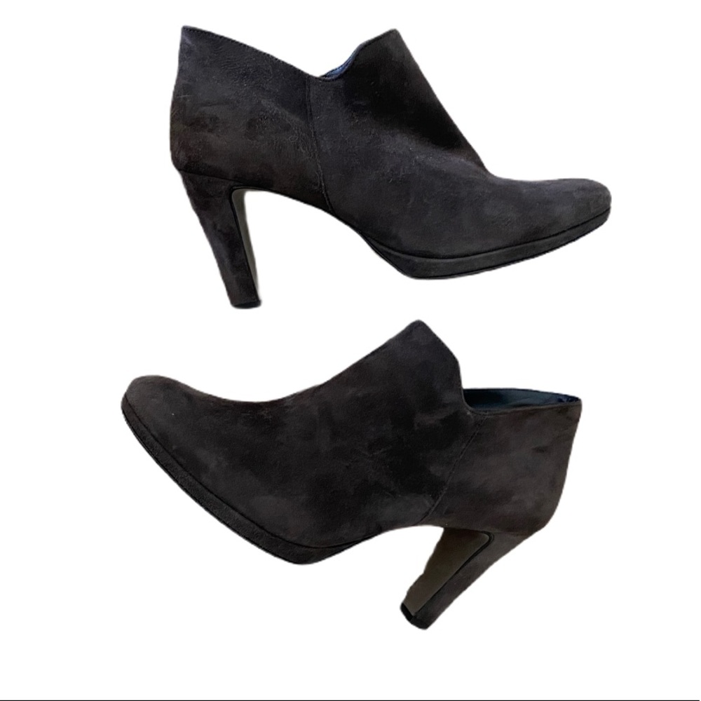 Paul Green Taupe Brown Ankle Booties